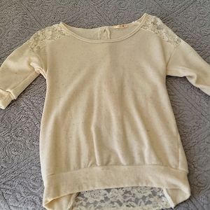 3/4 sleeve sweater